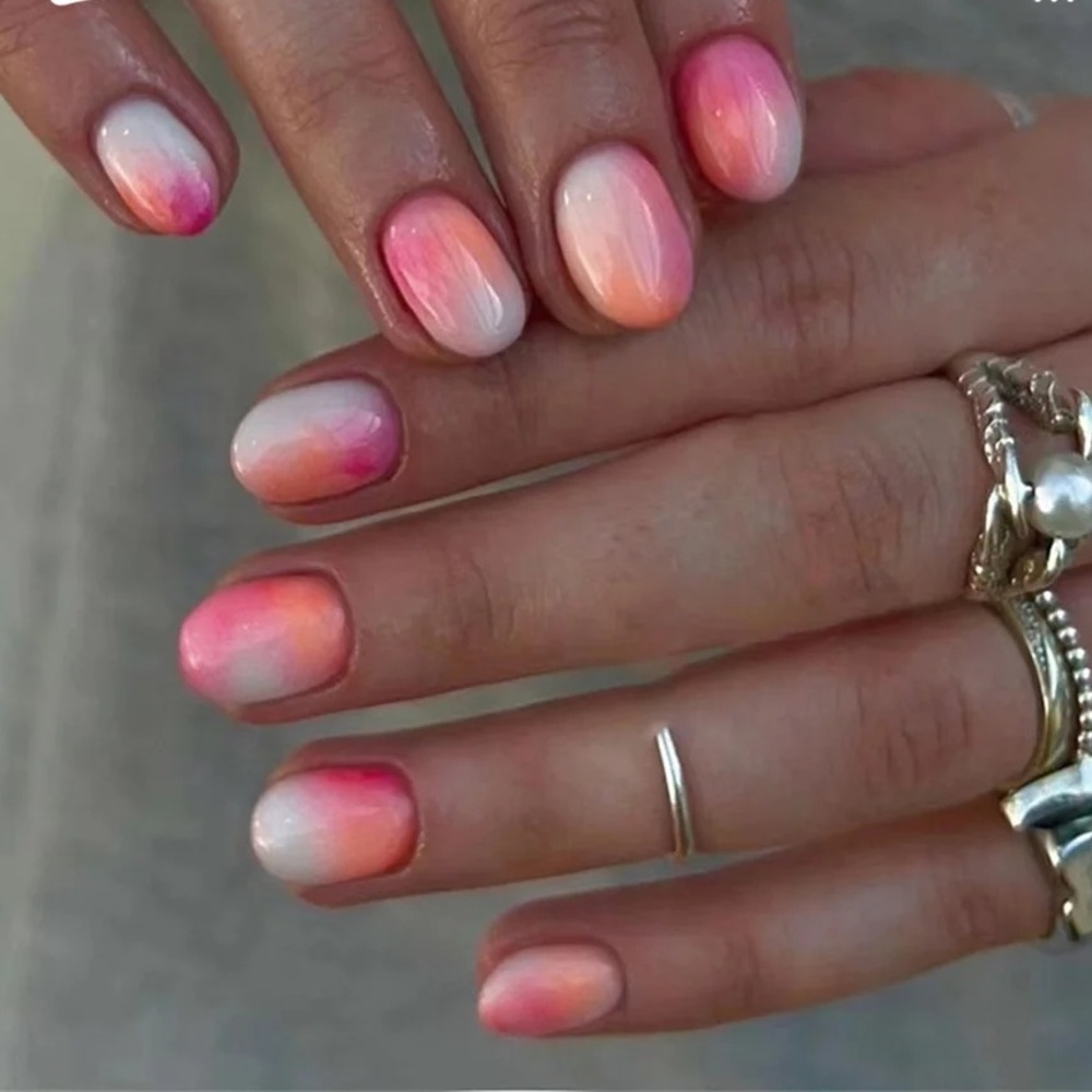 Colorful Press-On Nails